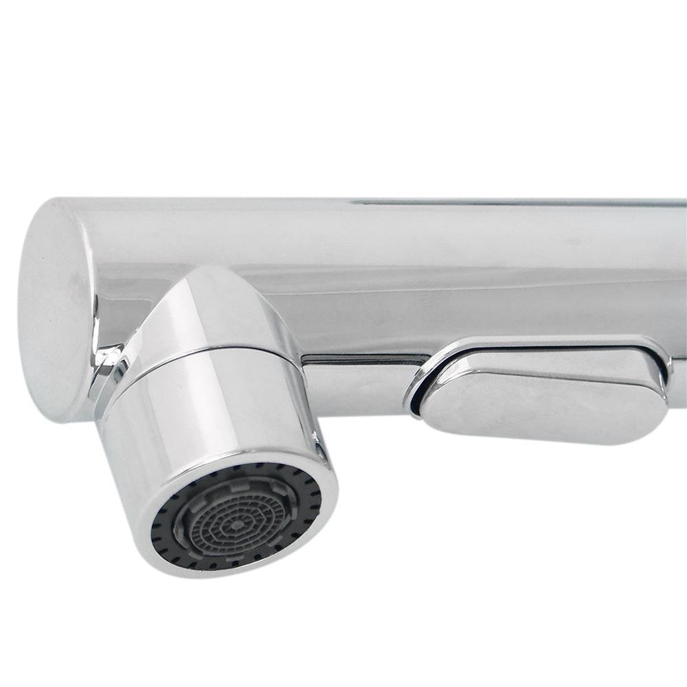 Torneira Luxo Lavatório Monocomando Bica Móvel 3 Jatos Inox - KOKAY