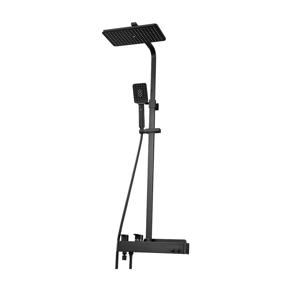 Chuveiro Misturador Monocomando Onix - 2 Funções - Chuveiro/Ducha Preto - KOKAY