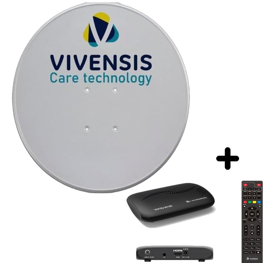 Antena Mini Parabólica Vivensis 60cm 5G