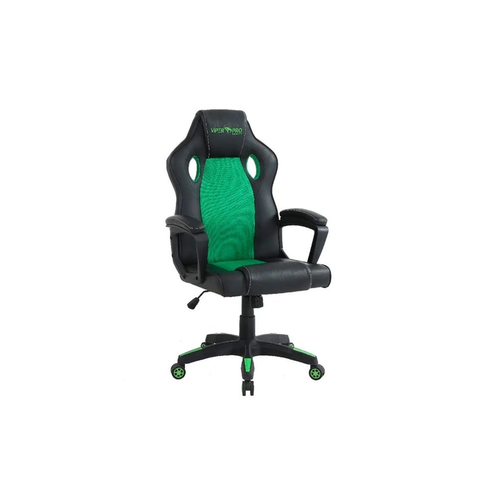 Cadeira Gamer Viper Pro Preto e Verde Python