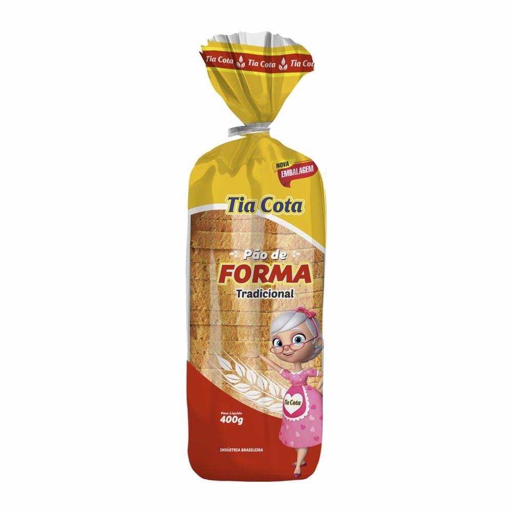 Pao de forma 10 Unidades de 400 Gramas