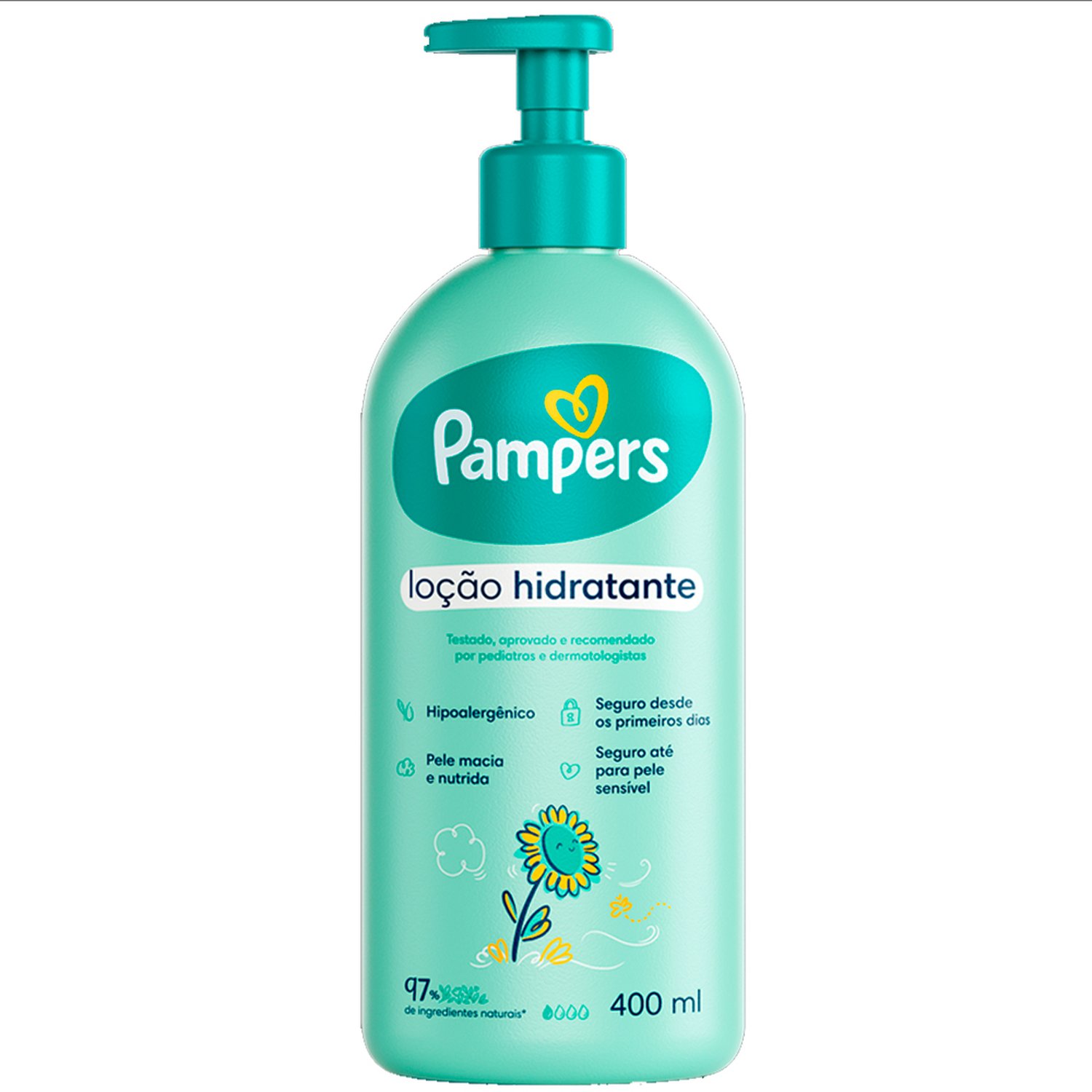 Locao Hidratante Pampers Girassol 400ml