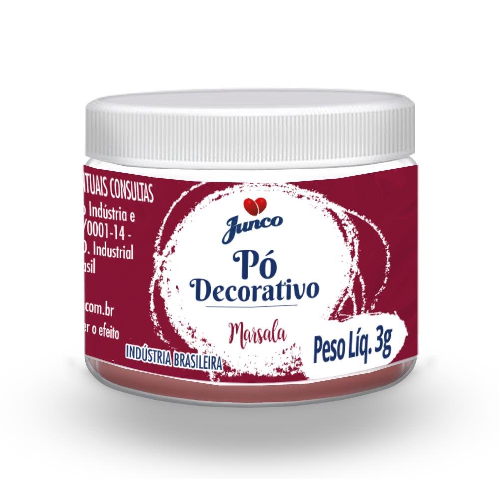 Corante Alimentício em Pó Marsala Junco 3g