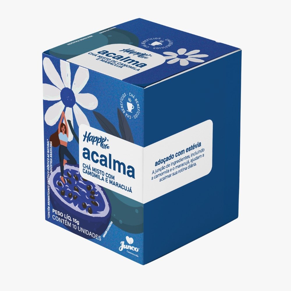 Chá Benefício Acalma Happy Life Sache