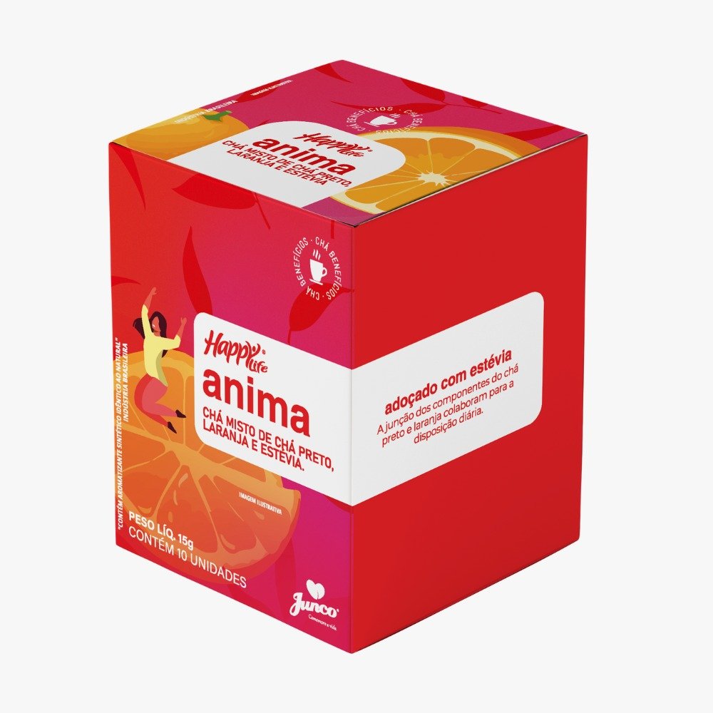 Chá Benefício Anima Happy Life Sache