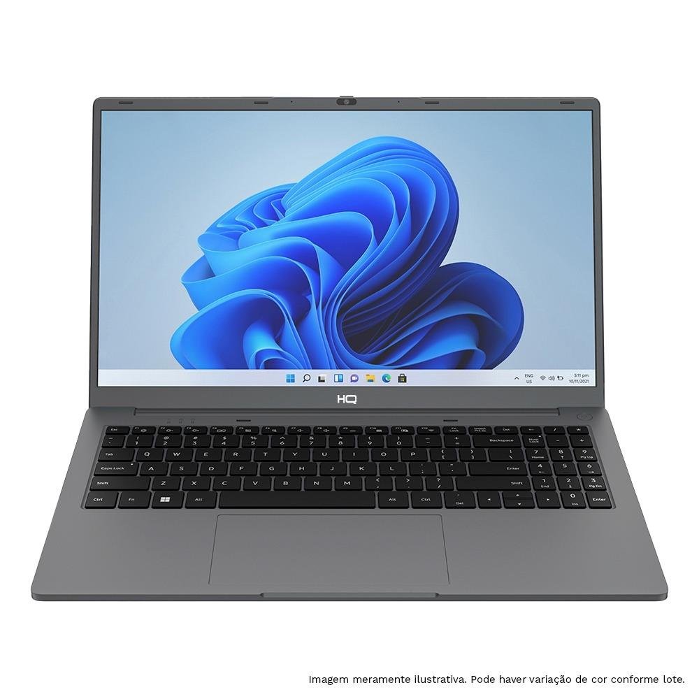 Notebook HQ Joy, Intel Core i7 11390H, 16GB DDR4, SSD 512GB NVMe, Tela 15.6" Full HD, Windows 11, Cinza - NHJ-W11H-CI72