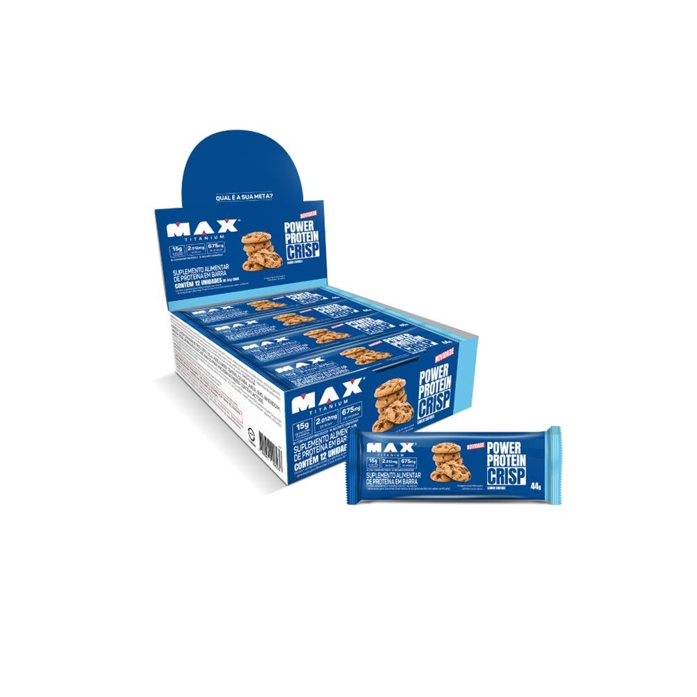 Max Titanium Barra Power Protein Cookies 12X44g