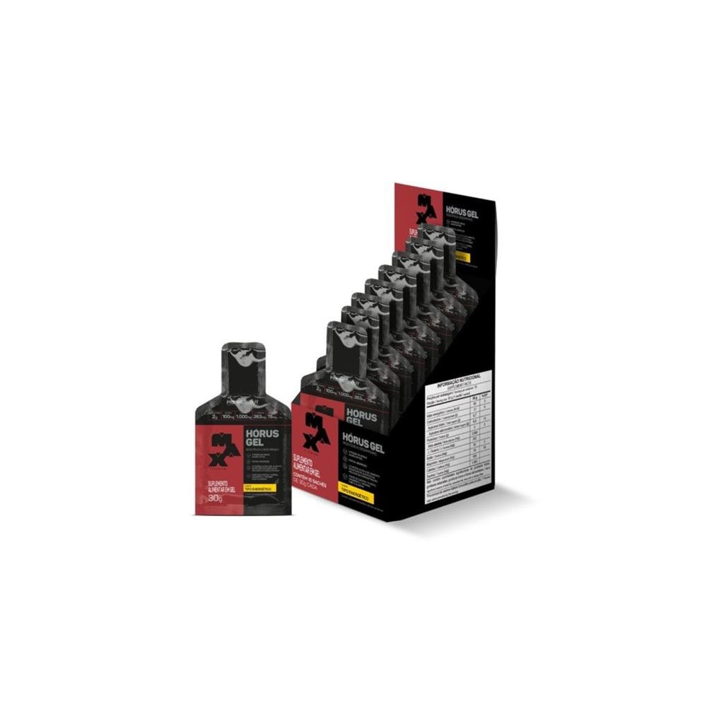 Pre Treino Horus Gel Energetico 10x30g Max Titanium