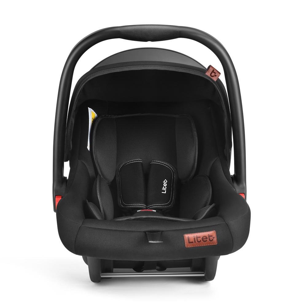 Bebê Conforto 0-13 Kgs Litet Preto Liso - BB461