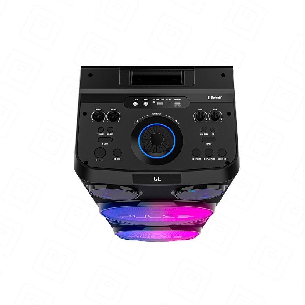 Caixa Pulse Torre Double 12 Polegadas, 2300w, Bluetooth, Sp508