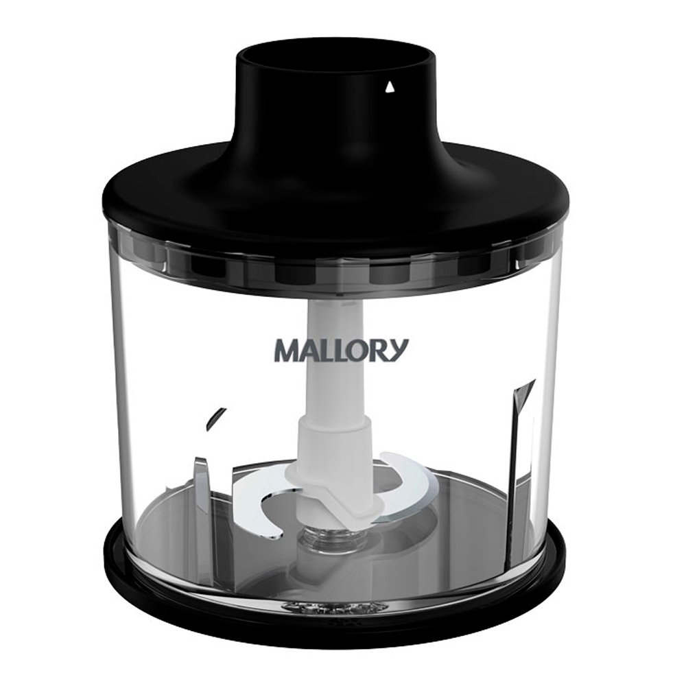 Mixer Mallory Multifree 4 Em 1 - 150W, 2 Velocidades, Processador, Batedor, Preto, Bivolt