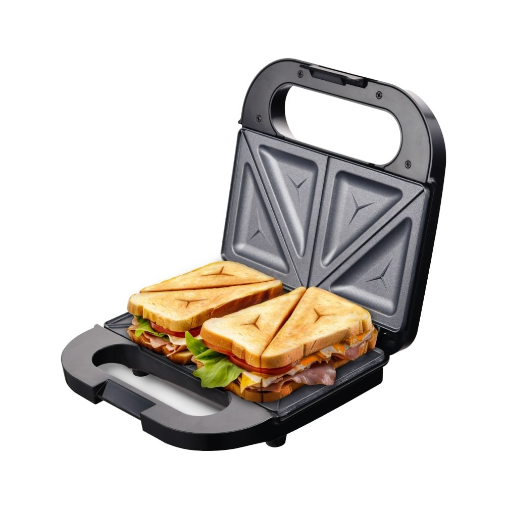 Sanduicheira/Grill Mallory Supreme Toast - 750W, Antiaderente, Preto, 110V