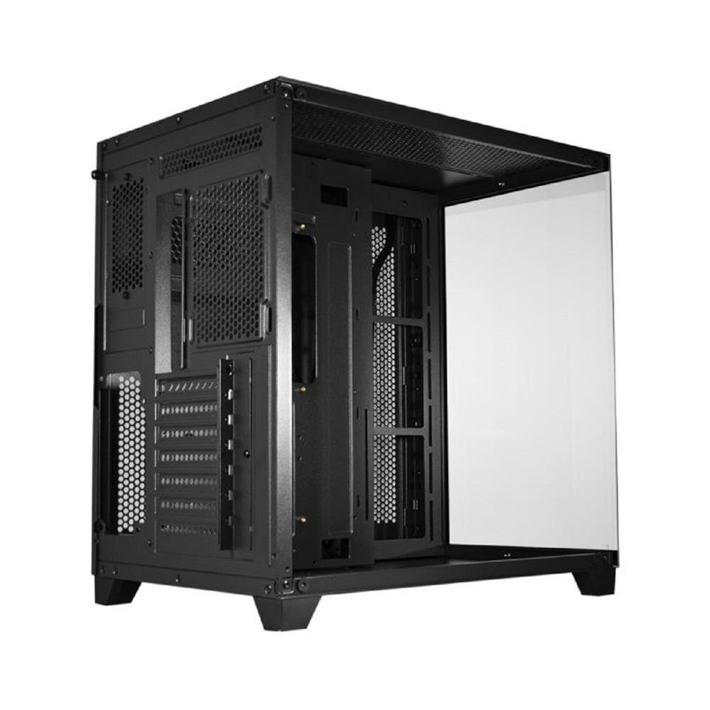 Gabinete Gamer K-Mex Ghost Shark CG-02J1, Mid Tower, Vidro Temperado, Sem Fonte, Sem Fan, Preto