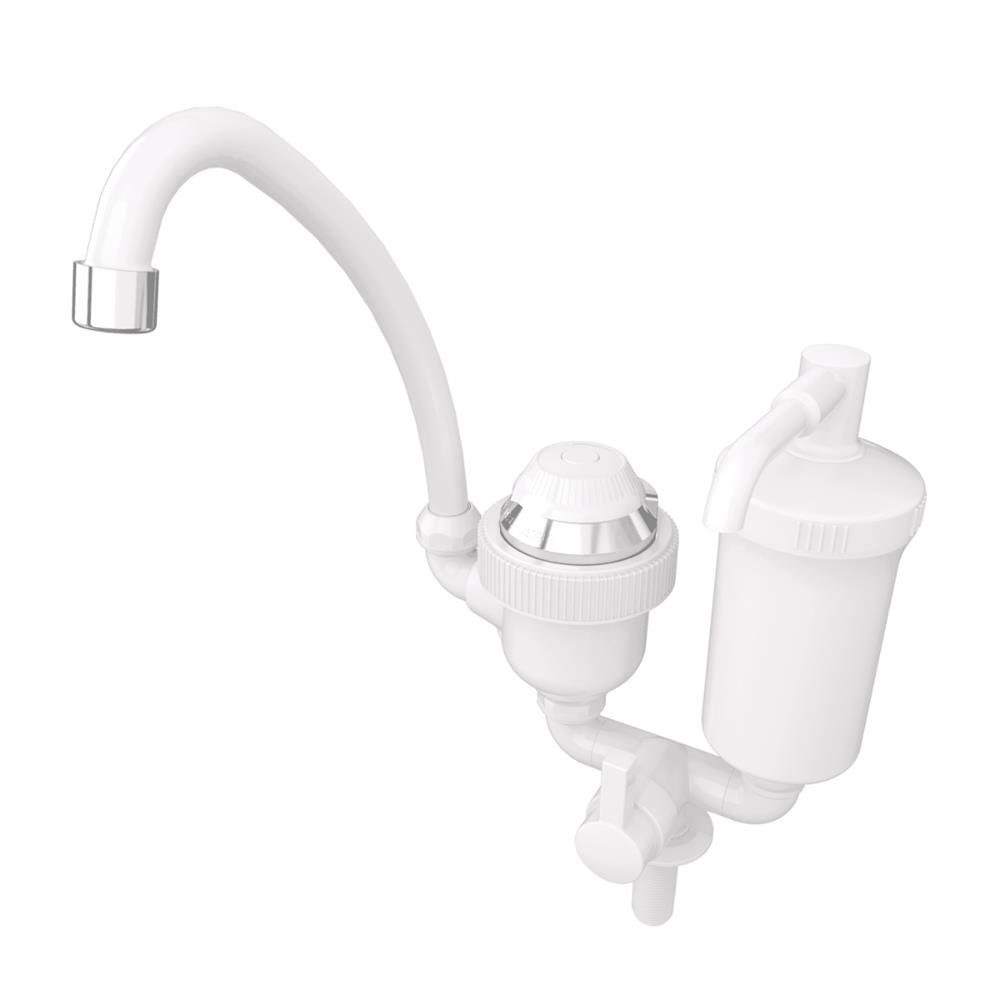 Torneira Elétrica de bancada com filtro Água 2 em 1 3T 220V 4400W TFB244 - Sintex