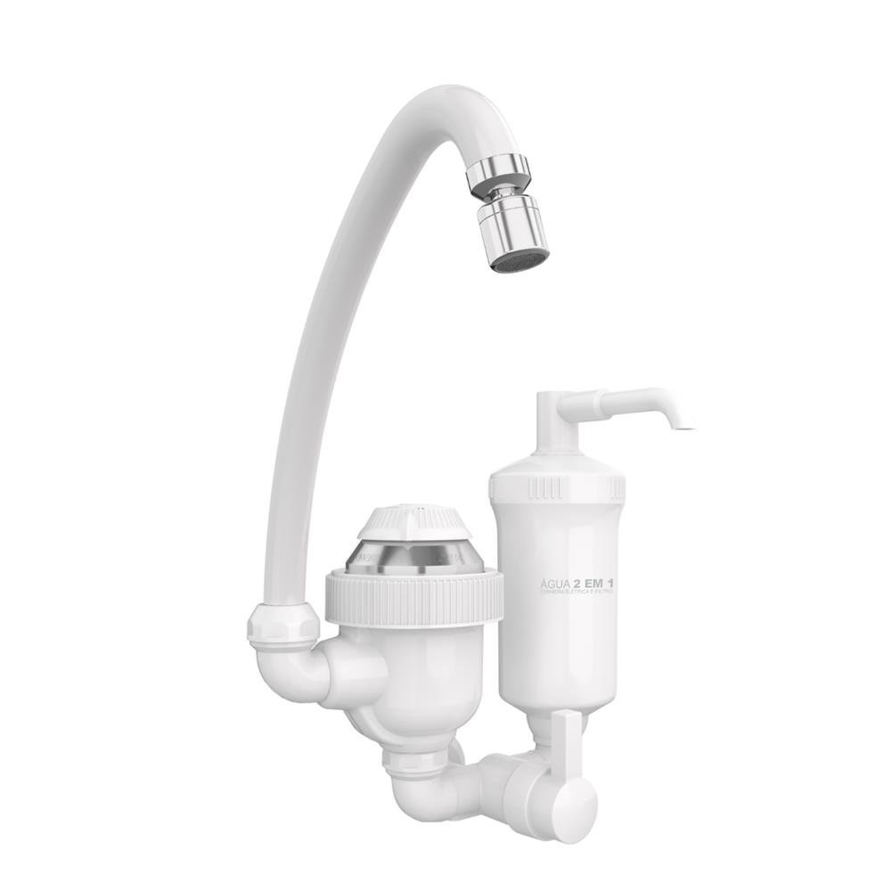 Torneira Elétrica de parede com filtro Água 2 em 1 3T 220V 4400W TFP244 - Sintex