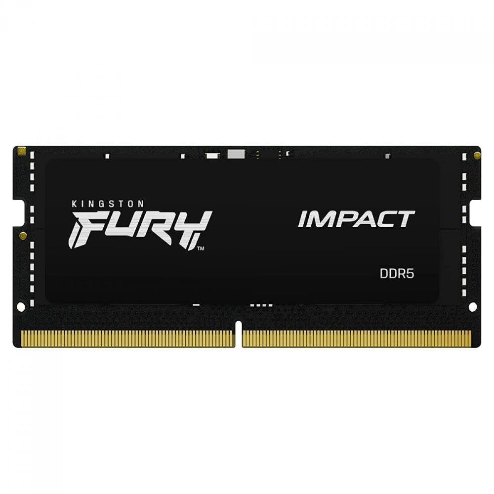 Memoria 16gb Ddr5 4800mhz, Kingston Fury Impact Para Notebook, Kf548s38ib-16