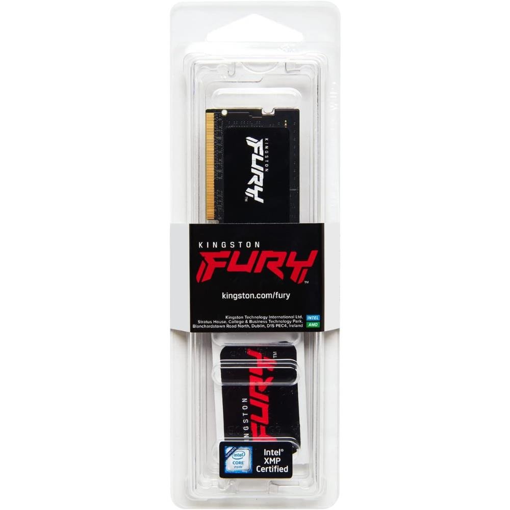 Memoria 16gb Ddr5 4800mhz, Kingston Fury Impact Para Notebook, Kf548s38ib-16