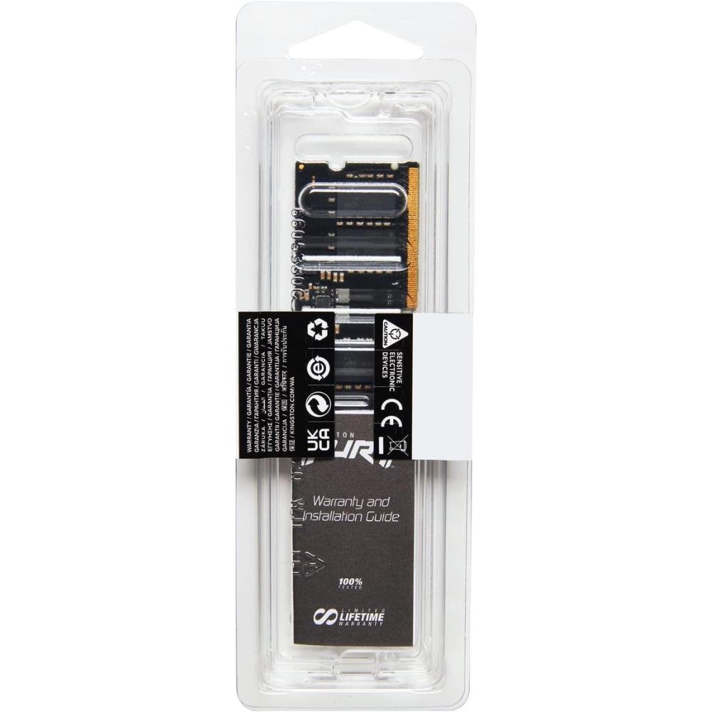 Memoria 16gb Ddr5 4800mhz, Kingston Fury Impact Para Notebook, Kf548s38ib-16