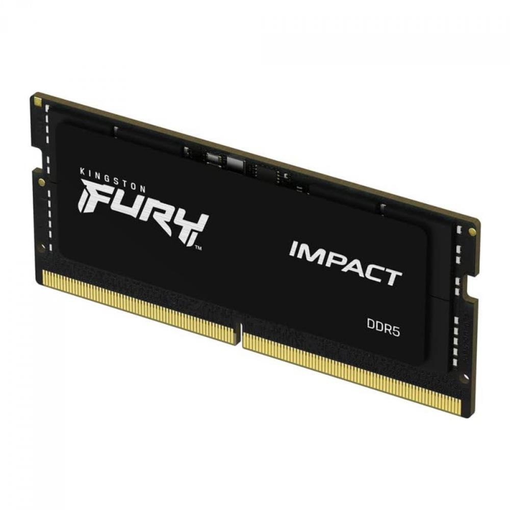 Memoria 16gb Ddr5 4800mhz, Kingston Fury Impact Para Notebook, Kf548s38ib-16