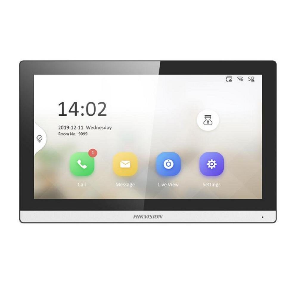 Vídeo Porteiro Hikvision Ds-Kh6350-Wte1, 7 Polegadas, Touch