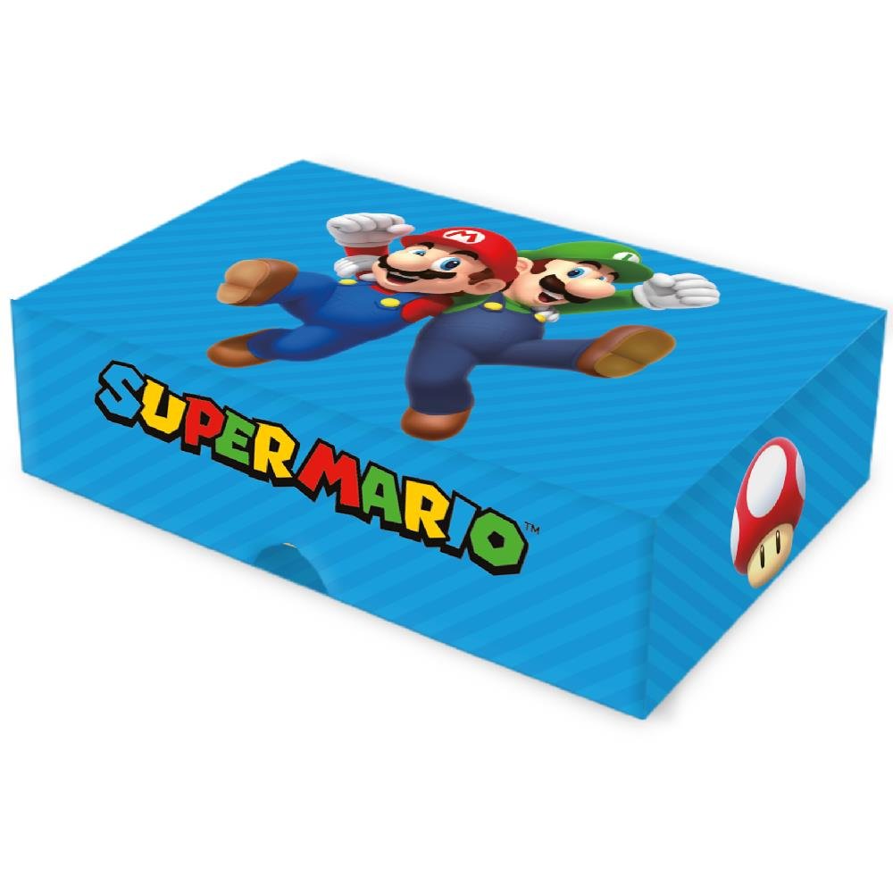 Caixa 6 Doces Super Mario
