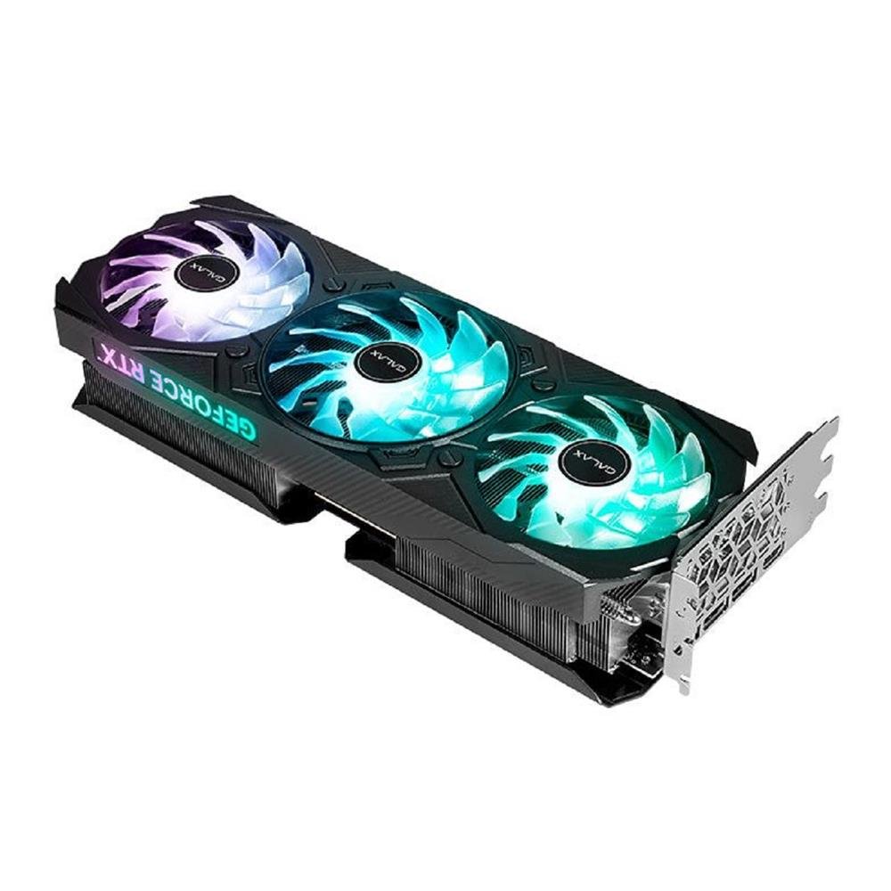 Placa de Vídeo Galax GeForce RTX 4070 Ti Super EX Gamer 1-Click OC, 16GB, GDDR6X, 256-Bit, RGB, Preto