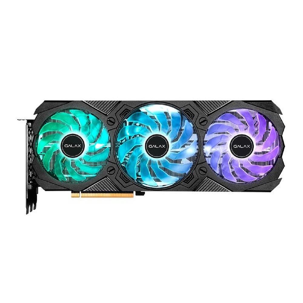Placa de Vídeo Galax GeForce RTX 4070 Ti Super EX Gamer 1-Click OC, 16GB, GDDR6X, 256-Bit, RGB, Preto
