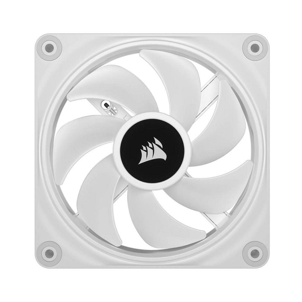 Cooler FAN Corsair iCUE QX120 RGB WHITE120m Magnetic Trip