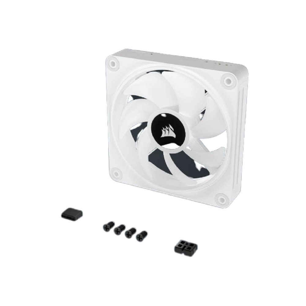 Cooler FAN Corsair iCUE QX120 RGB WHITE120m Magnetic Trip