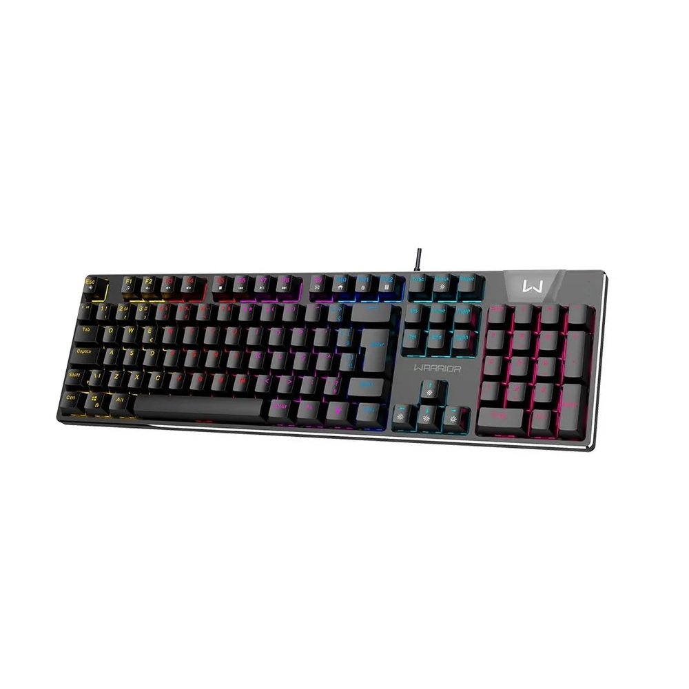 Teclado Gamer Mecanico Warrior Royal Score, Preto, Abnt2, Tc313, Warrior