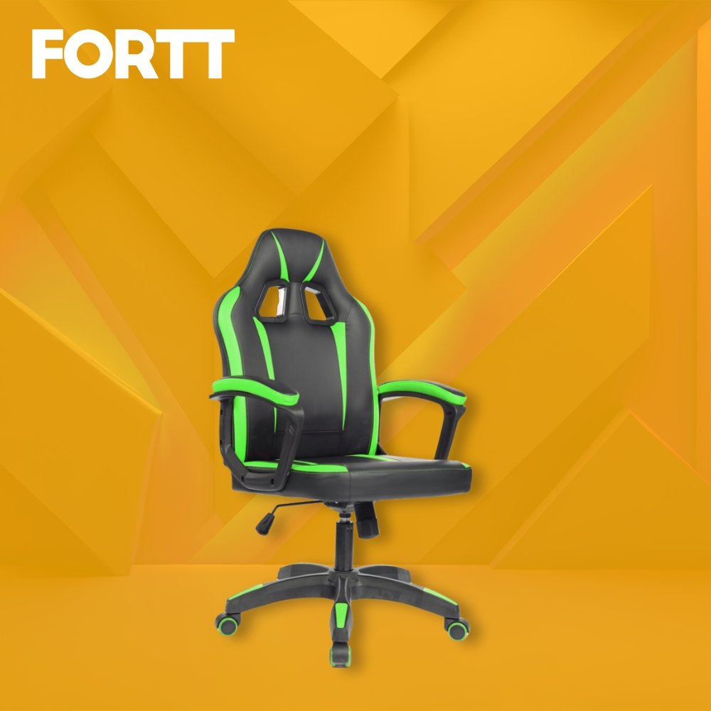 Cadeira Gamer Fortt Lipsia Verde - Cgf002-Vr