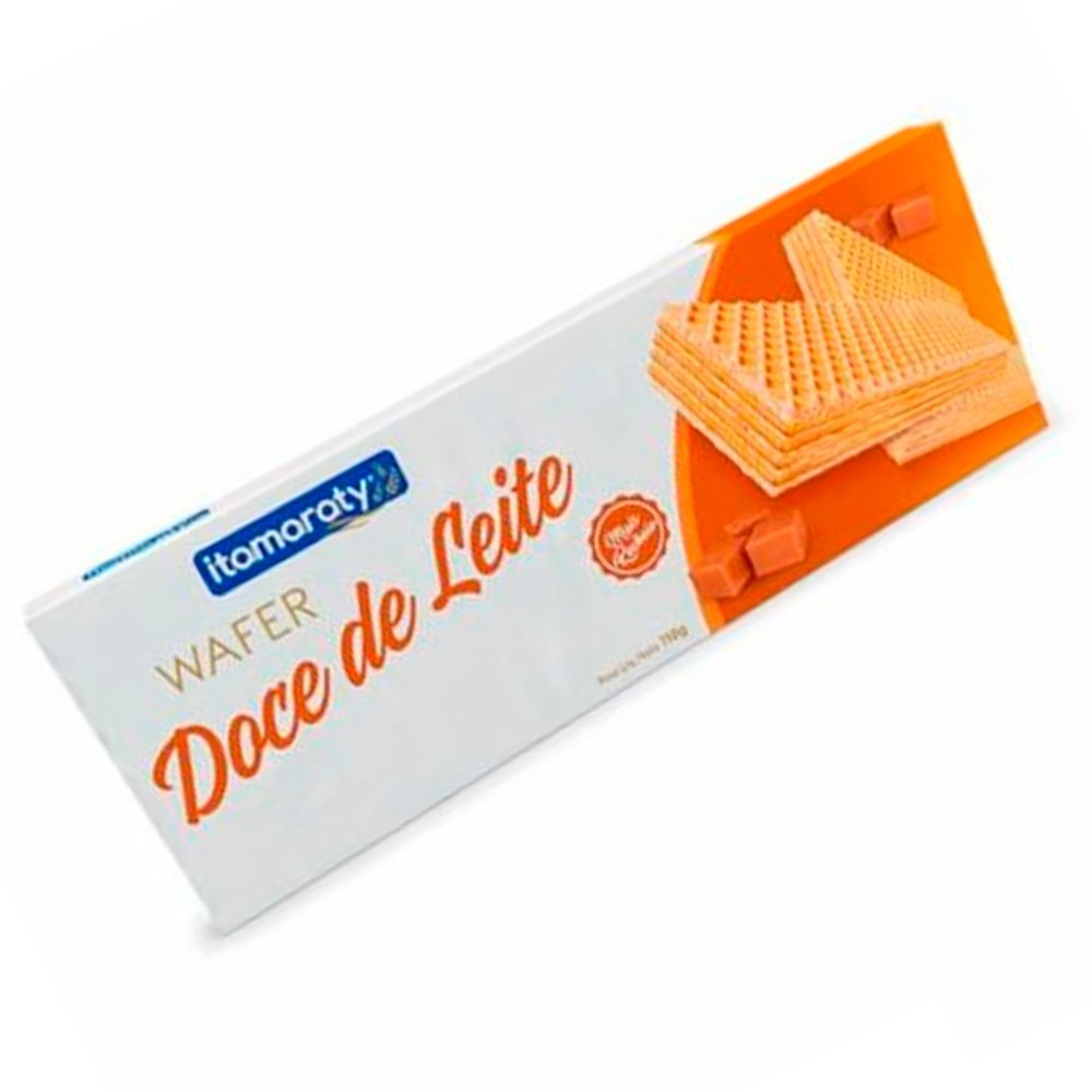 Biscoito Wafer Itamaraty Doce De Leite 110G