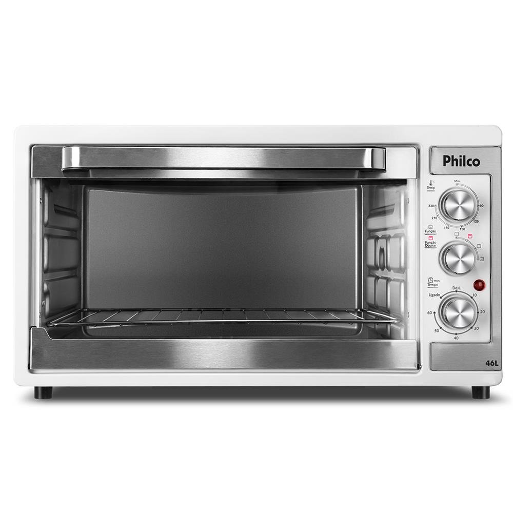 Forno Eletrico Philco 46 Litros com Função Timer 1500W Branco PFE48IB - 127V
