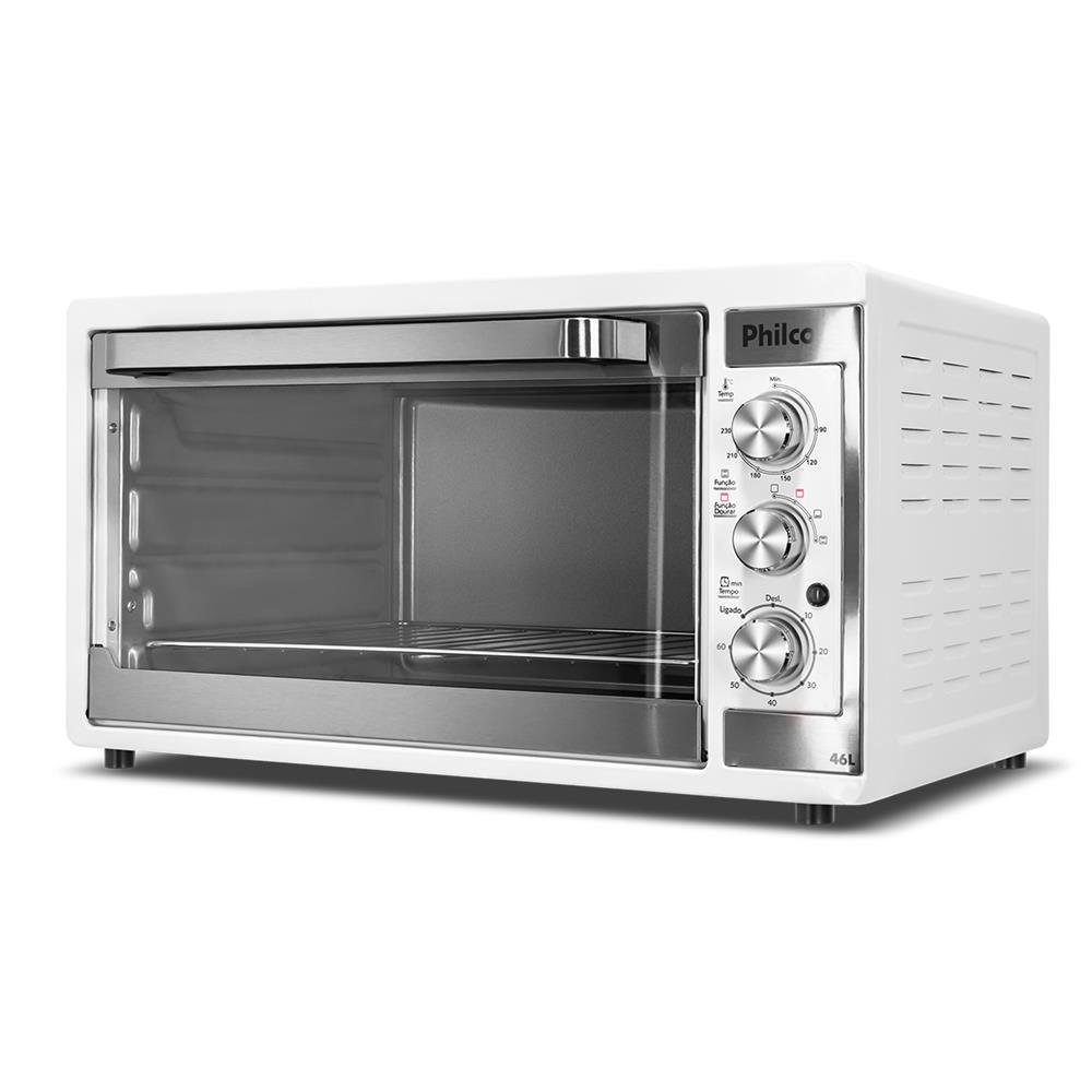 Forno Eletrico Philco 46 Litros com Função Timer 1500W Branco PFE48IB - 127V