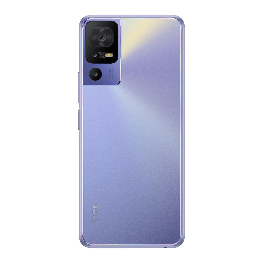 Smartphone TCL 40 SE T610K 256GB Tela 6,75" Camera 50MP Dual chip 4G Violeta