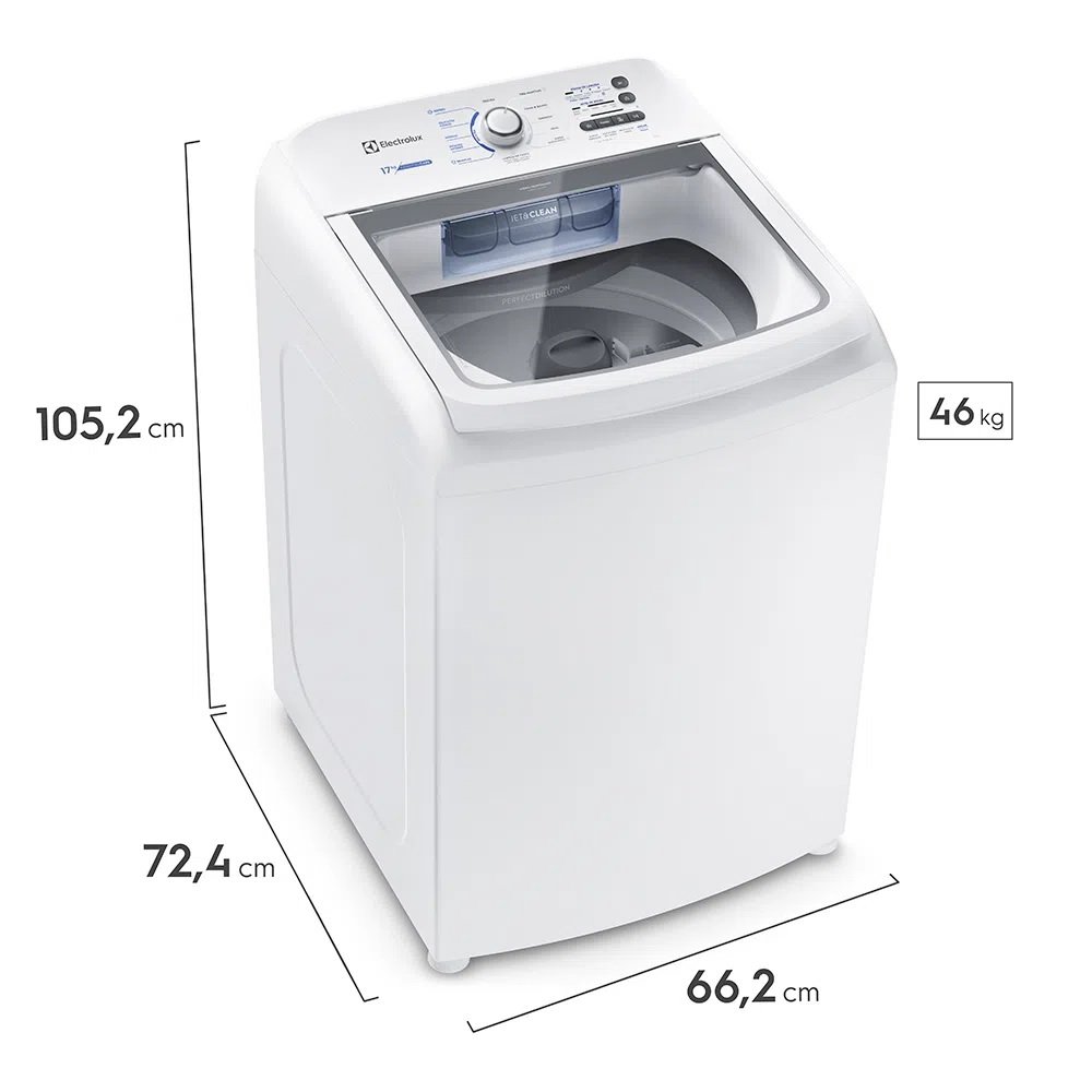 Maquina De Lavar Electrolux 17Kg Branco LED17 - 127V