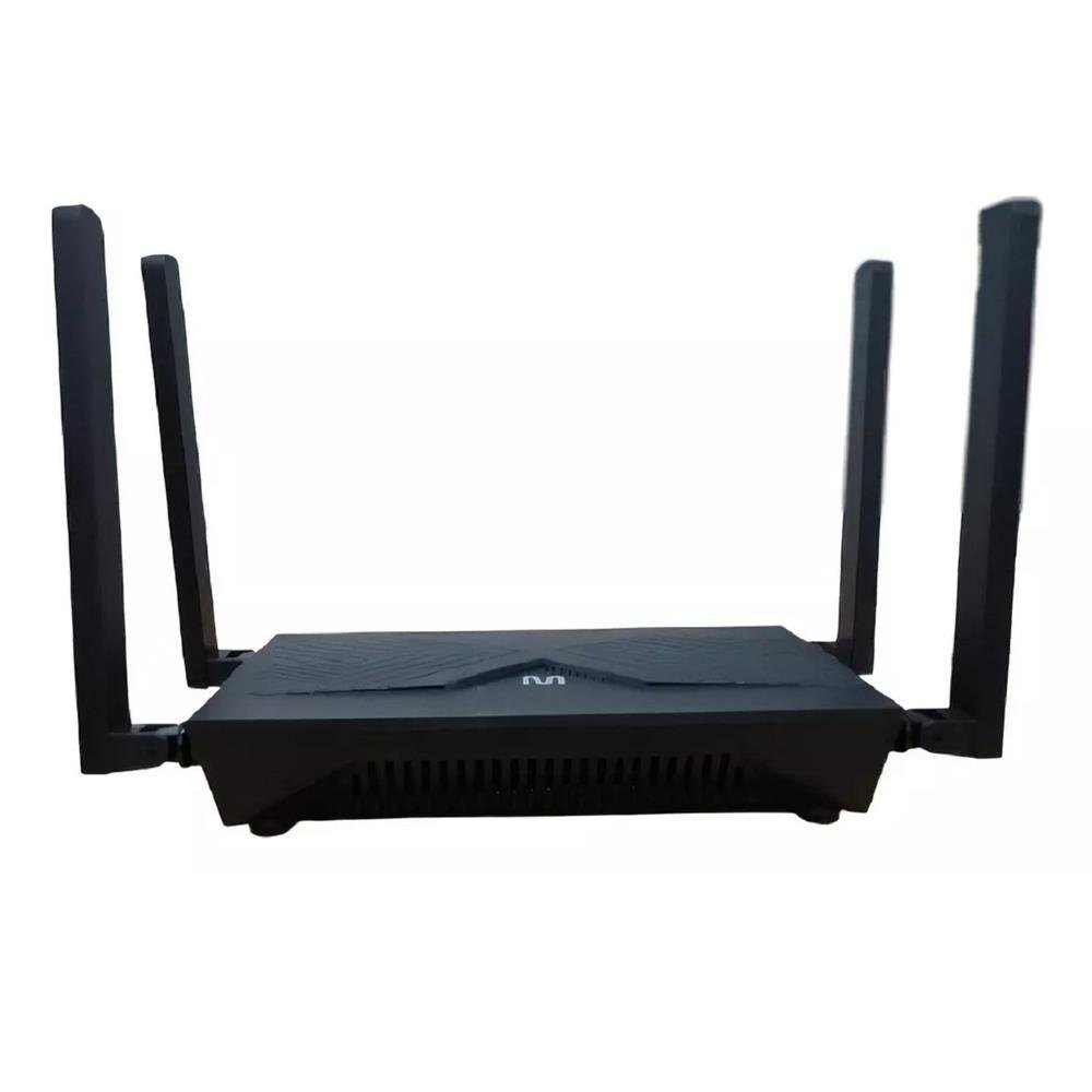 Roteador Wifi 6 Multilaser Easy6 Ax1500 5ghz 4 Antenas Re090 Cor Preto