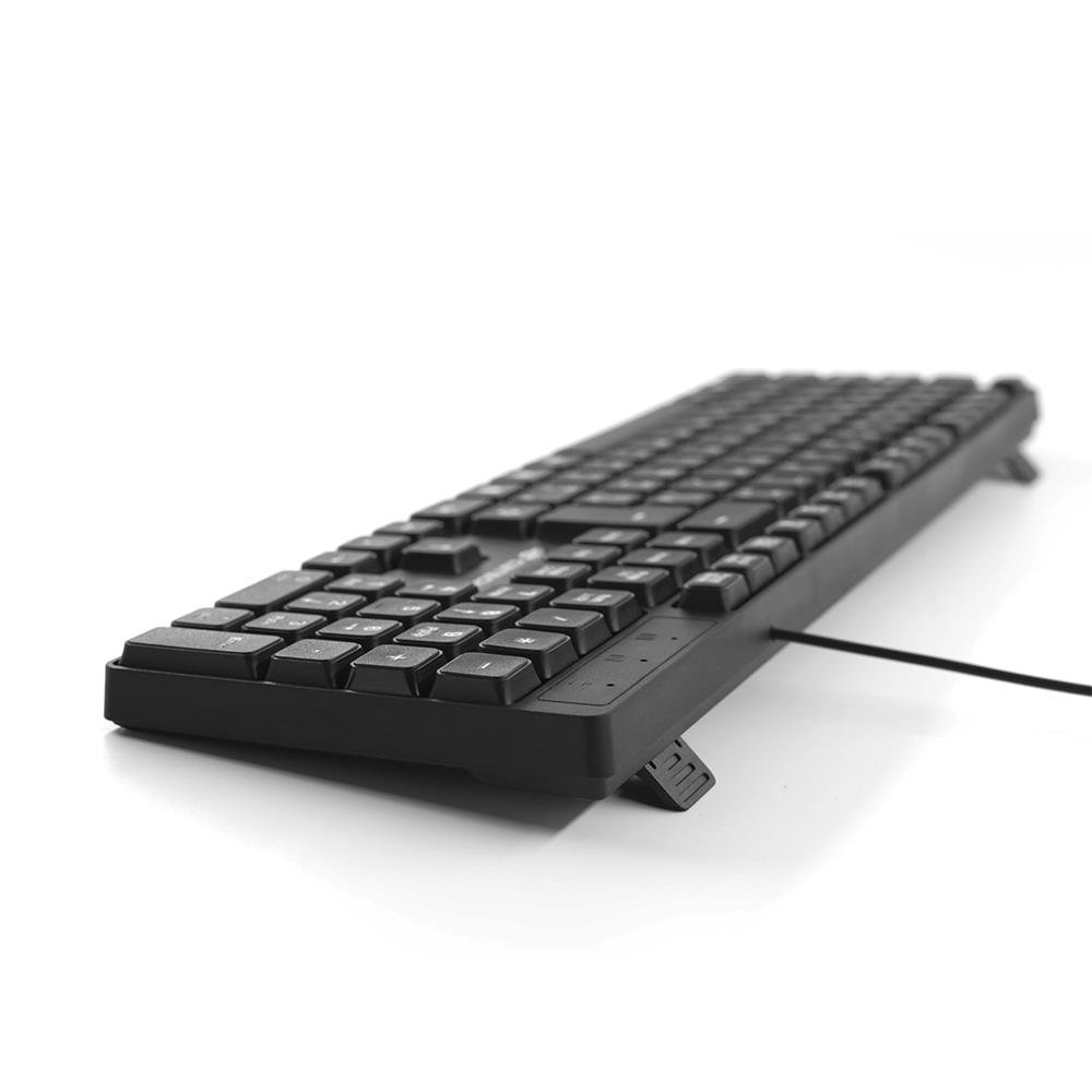 Teclado C3Tech USB 1,20m ABNT2 Multimídia Preto - KB-M10BK