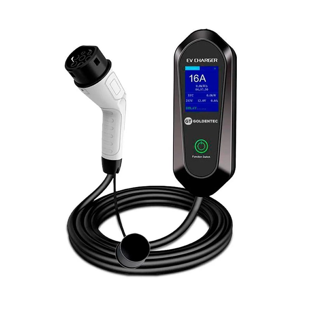 Carregador para Carro Elétrico 7,4Kw Portátil Goldentec