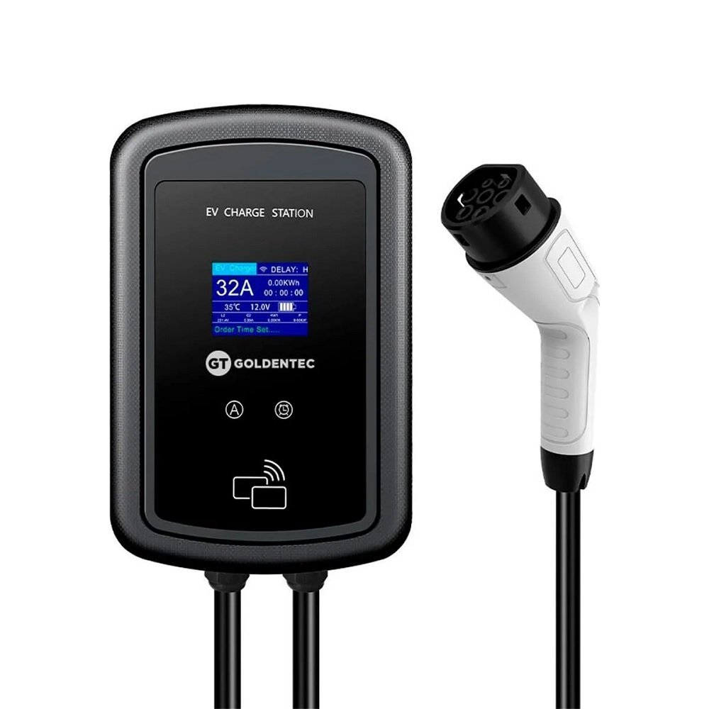 Carregador Para Carro Eletrico 22kW Wallbox Goldentec