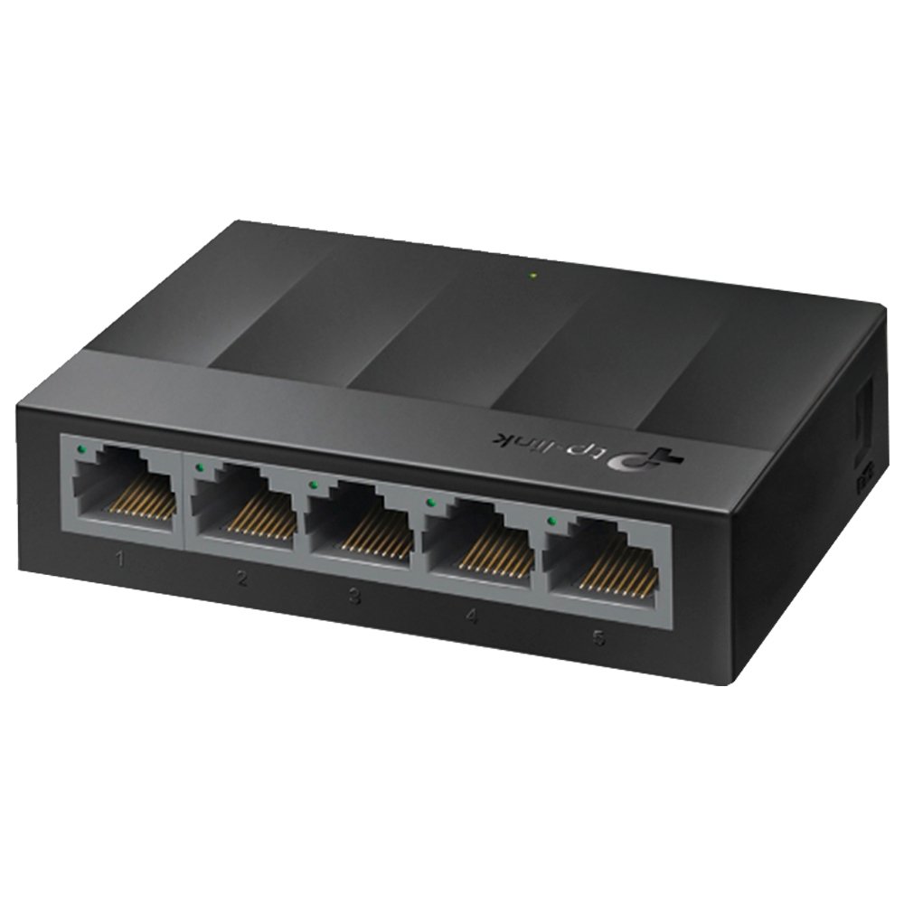 Switch Tp-Link LS1005G - 5 Portas, Gigabit De Mesa, 10/100/1000MBPs
