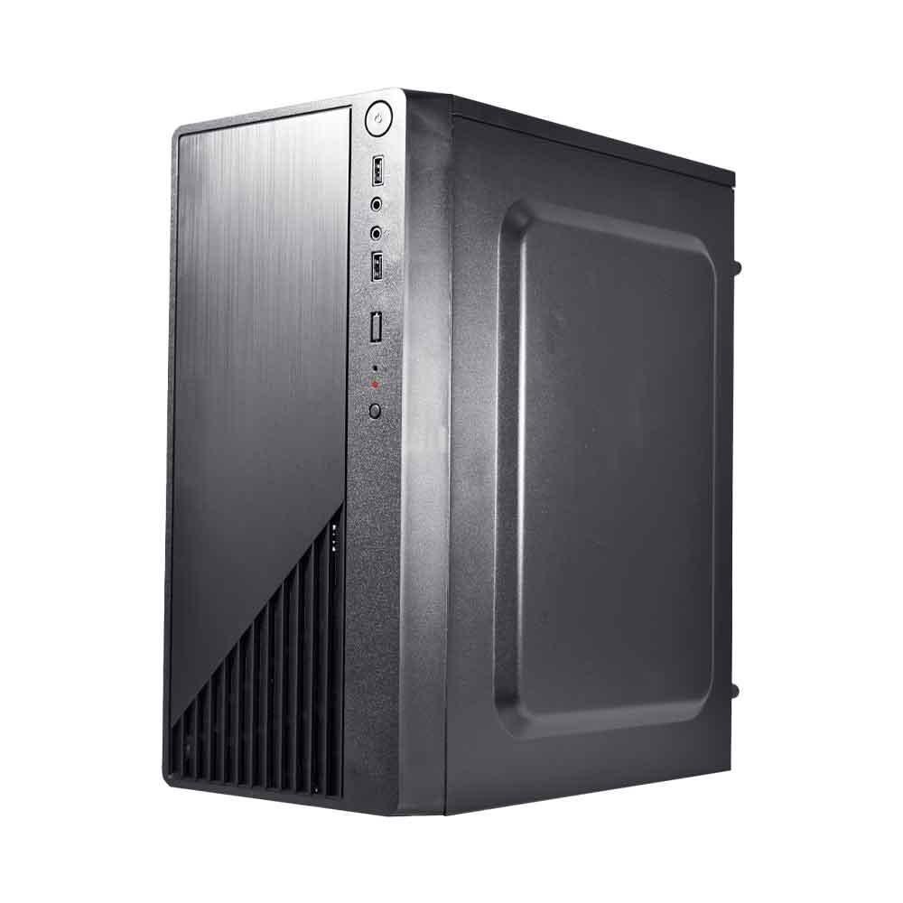 Gabinete K-mex Gm-09nx Com Fonte Px300 Dng 200w Preto Aco Galvanizado