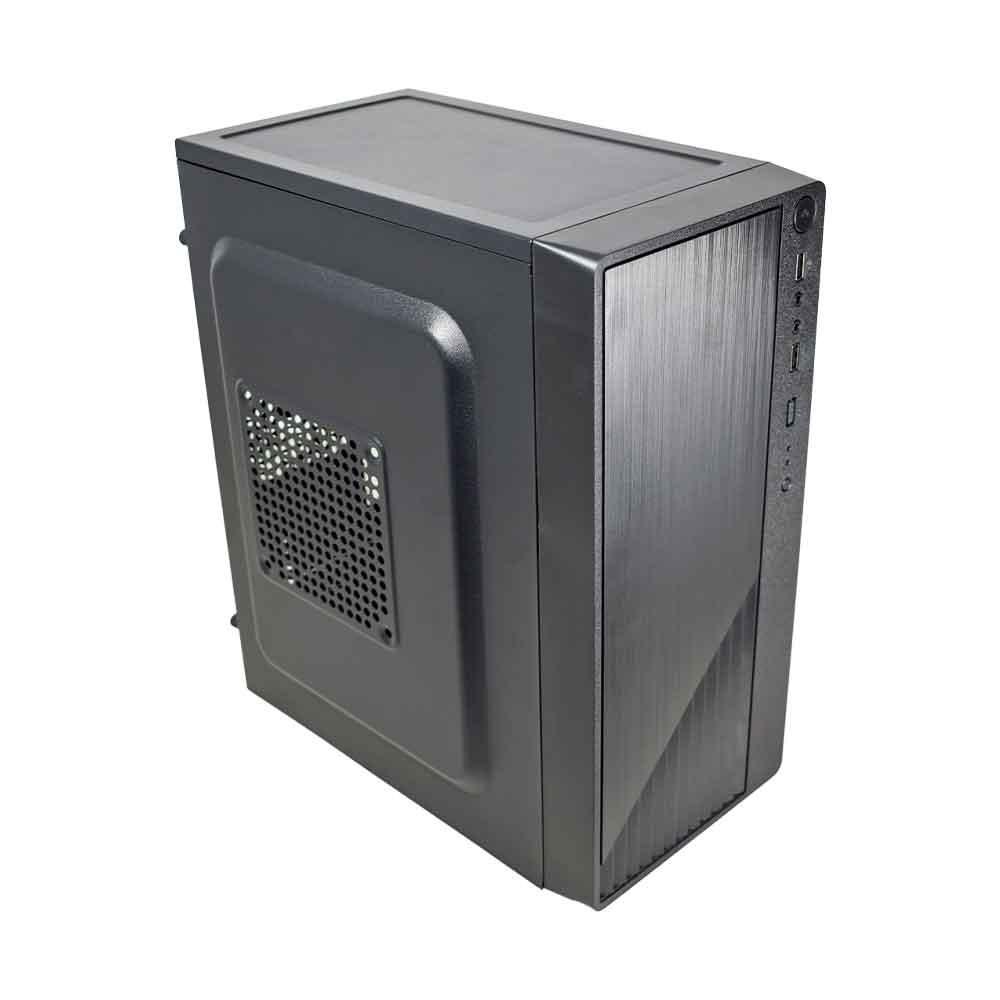 Gabinete K-mex Gm-09nx Com Fonte Px300 Dng 200w Preto Aco Galvanizado