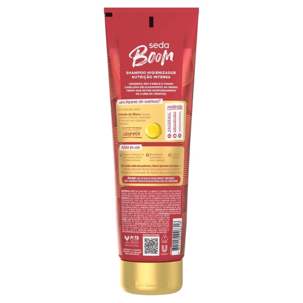 Shampoo Seda Boom Nutrição Intensa 250ml