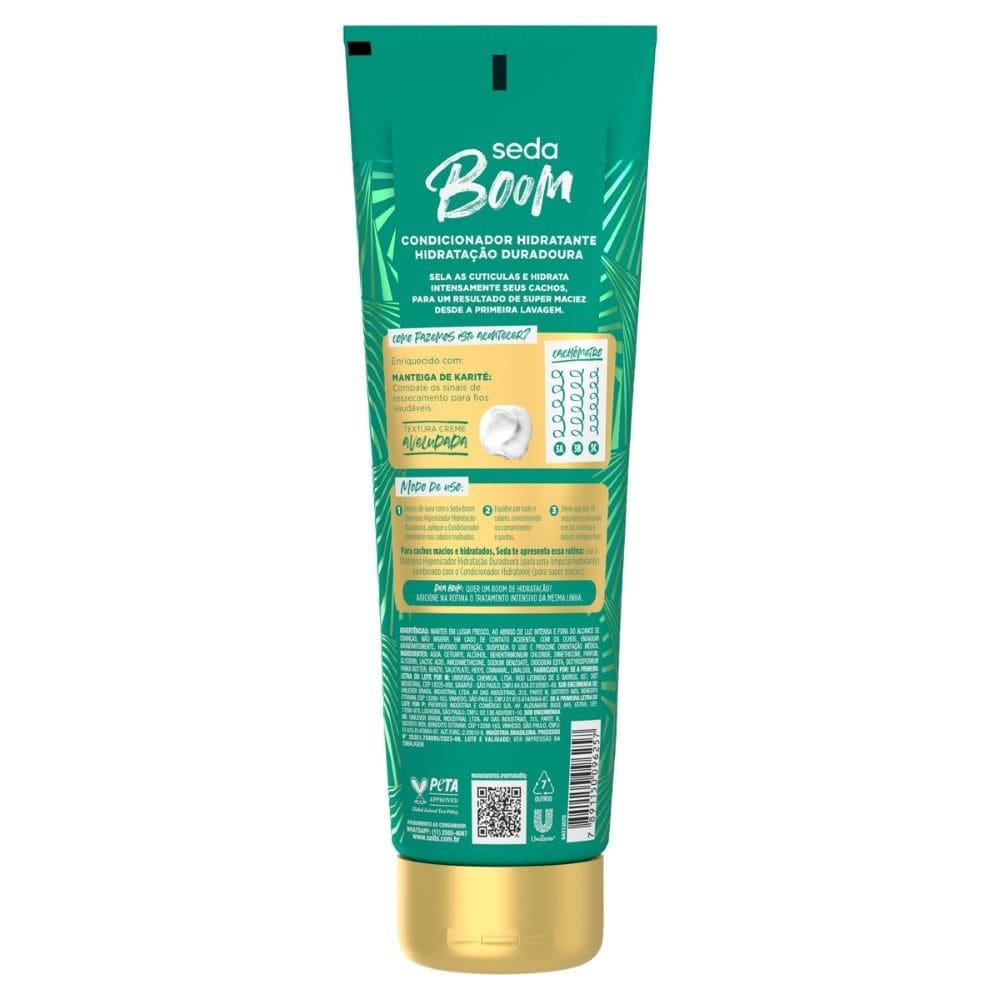 Condicionador Seda Boom Hidratação Duradoura 250ml