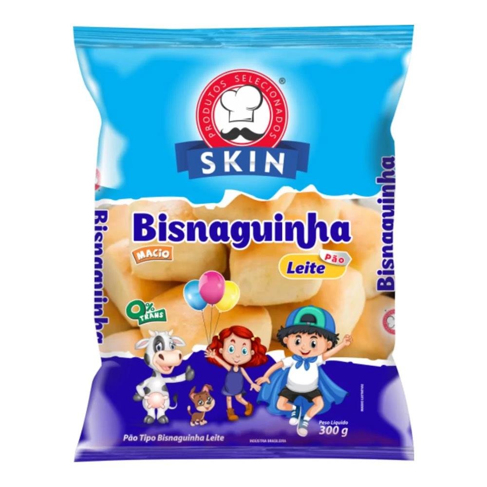 Pao Bisnaguinha Skin Leite Caixa Com 9 Unidades 300g