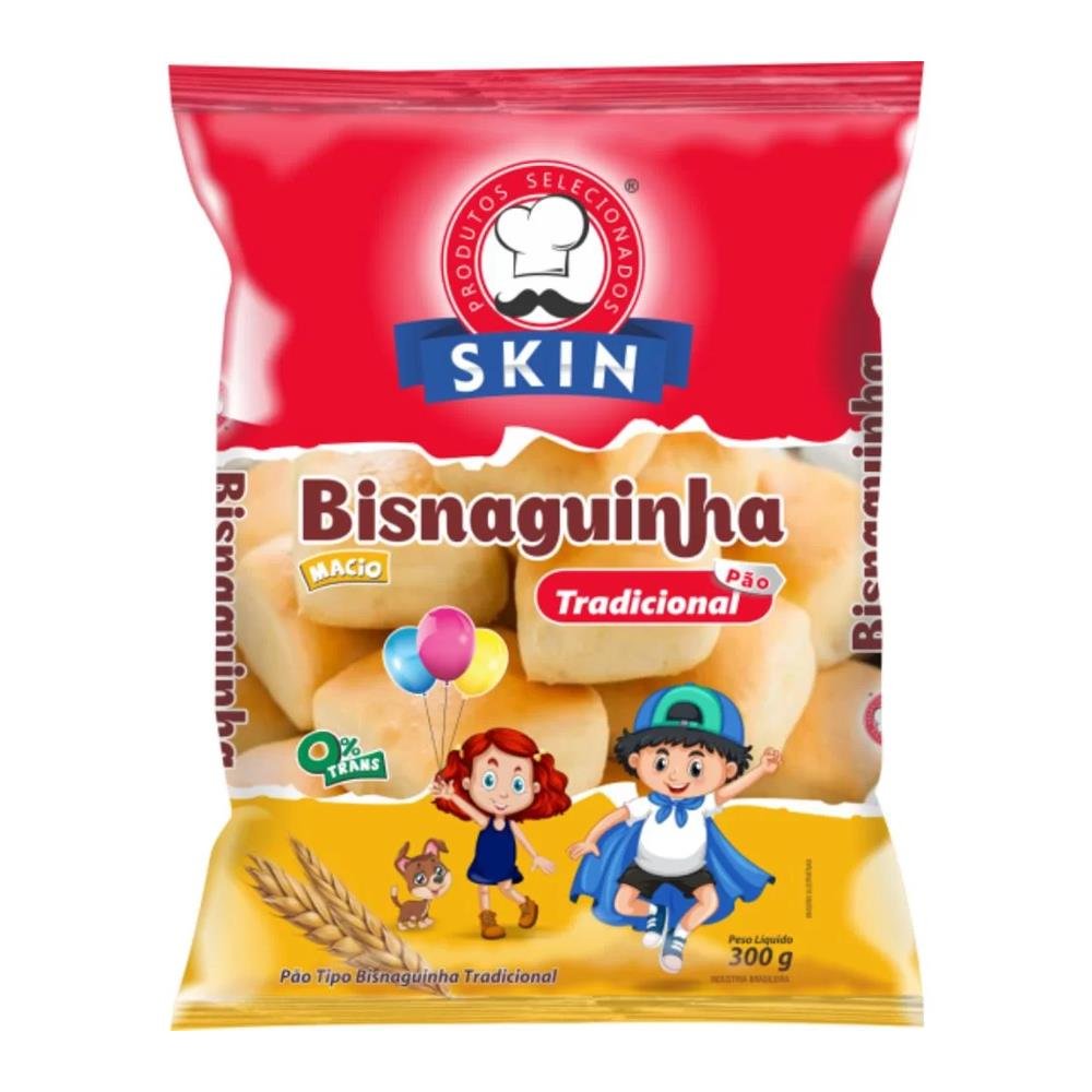 Pao Bisnaguinha Skin Tradicional Caixa Com 9 Unidades 300g