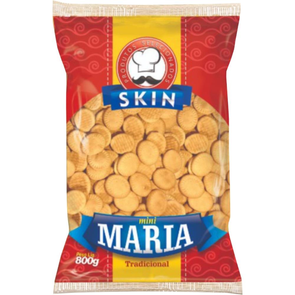 Biscoito Skin Família Mini Maria Tradicional 800g