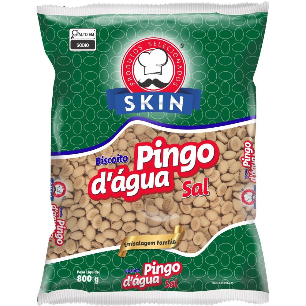 Biscoito Skin Família Pingo Dàgua 800g