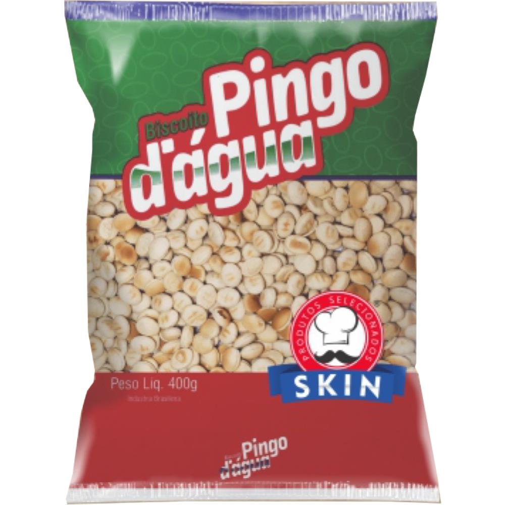 Biscoito Skin Pingo D agua Tradicional 400g